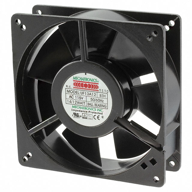 UF13A12-BTHR Mechatronics Fan Group FAN AXIAL 127X38MM 115VAC