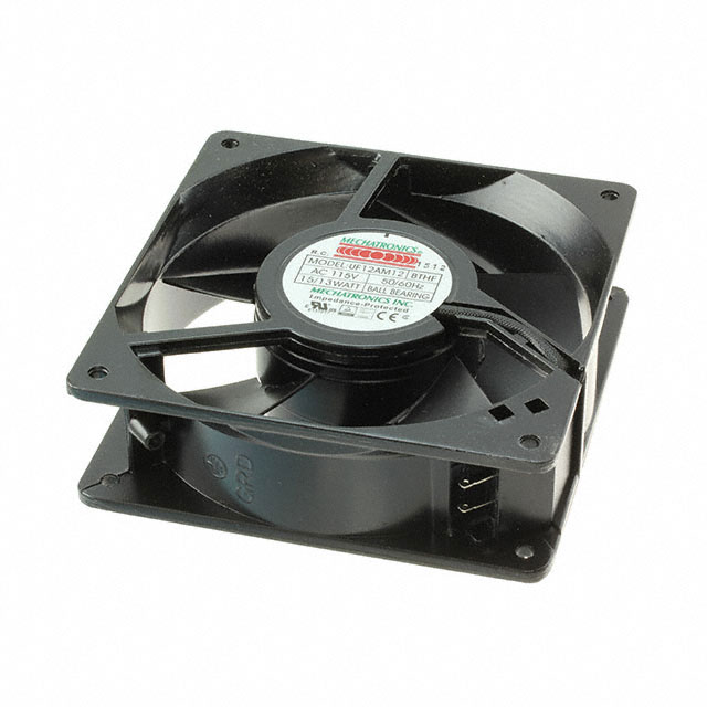 UF12AM12-BTHR-F Mechatronics Fan Group FAN AXIAL 120X38MM 115VAC