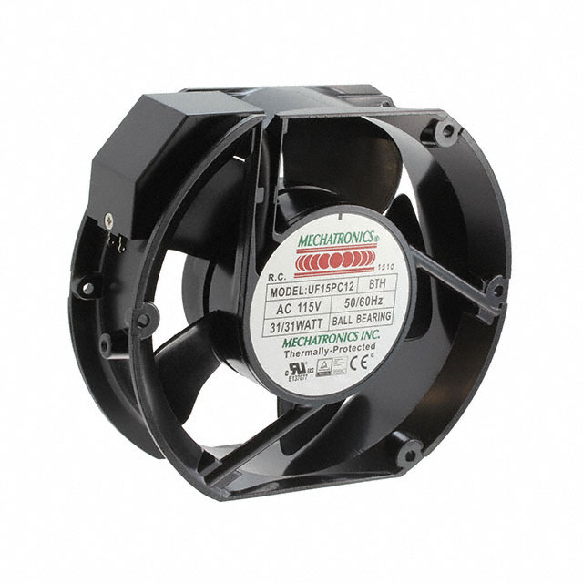 UF15PC12-BTHR Mechatronics Fan Group FAN AXIAL 172X150X51MM 115VAC