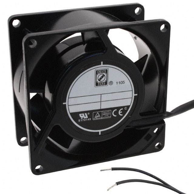 OA80AP-22-1WB Orion Fans FAN AXIAL 80X38MM 230VAC WIRE