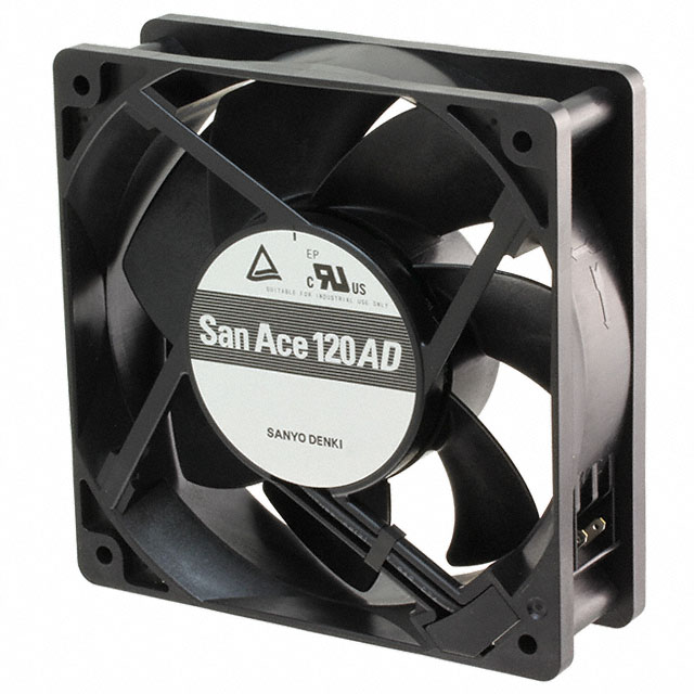 9AD1201H12 Sanyo Denki America Inc. FAN 120X38MM 90/264VAC