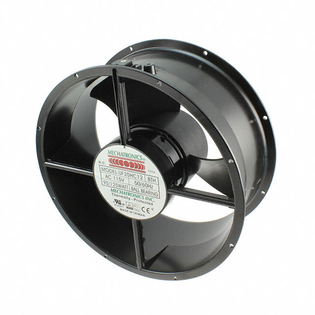 UF25HC12-BTHR Mechatronics Fan Group FAN AXIAL 254X107MM 115VAC