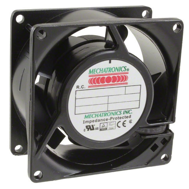UF80A12-BTHR Mechatronics Fan Group FAN AXIAL 80X38MM 115VAC