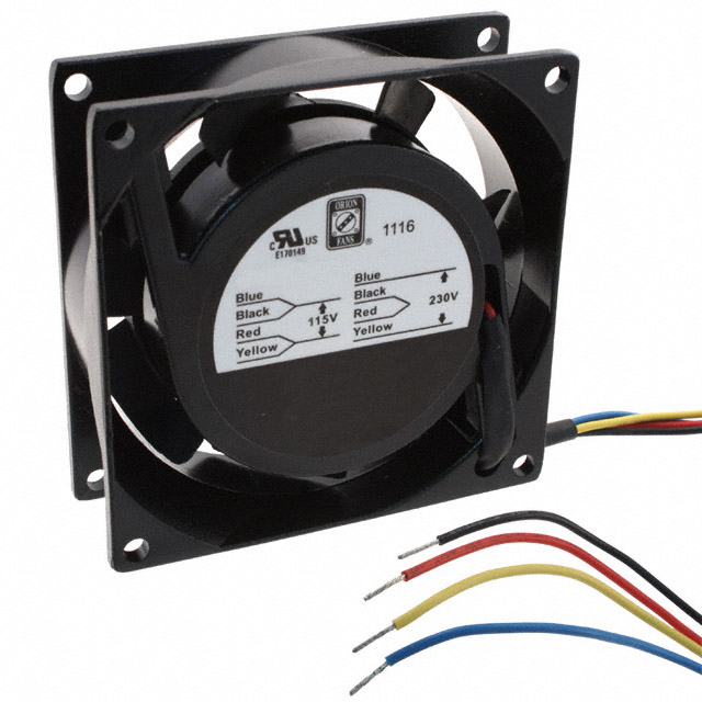 OA825AP-11/22-1WB Orion Fans FAN AXIAL 80X27MM 115/230VAC