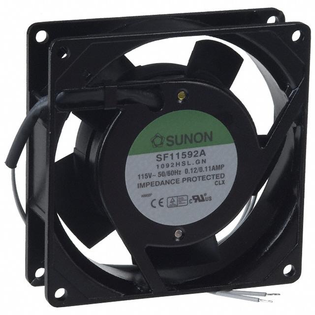 SF11592A-1092HSL.GN Sunon Fans FAN AXIAL 92X25MM 115VAC WIRE