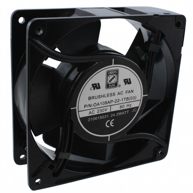OA109AP-22-1TB03 Orion Fans FAN AXIAL 119.5X38.5MM 230VAC