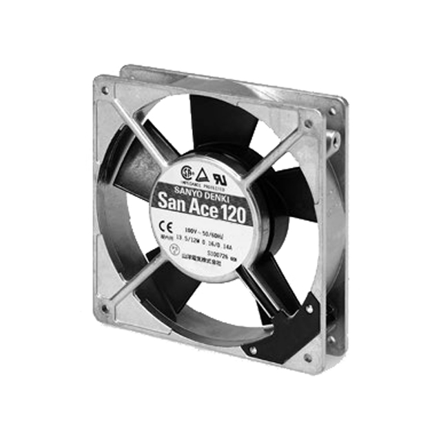 109S084 Sanyo Denki America Inc. FAN 120X25MM 115VAC