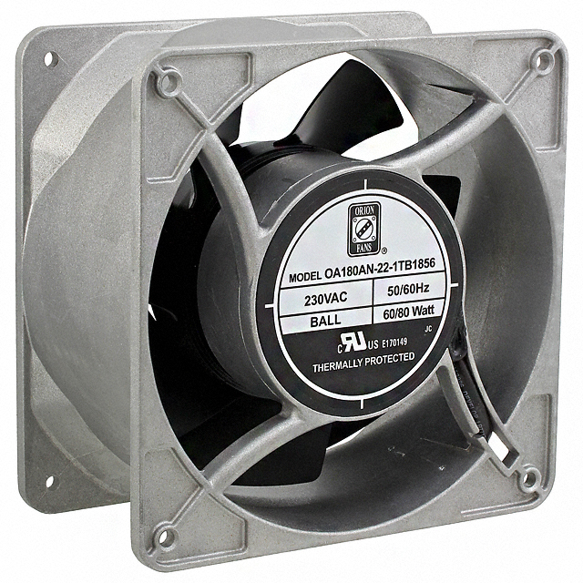 OA180AN-22-1TB1856 Orion Fans FAN AXIAL 176X89MM 230VAC TERM