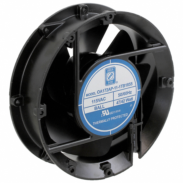 OA172AP-11-1TB1855 Orion Fans FAN AXIAL 172X51MM 115VAC TERM