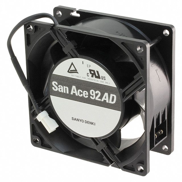 9AD0901M1H1 Sanyo Denki America Inc. FAN 92X38MM 90/264VAC RBLS LSS