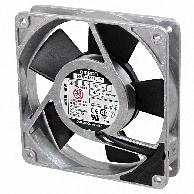 R87F-A1A13HP Omron Electronics Inc-EMC Div FAN AXIAL 120X25MM 100VAC TERM