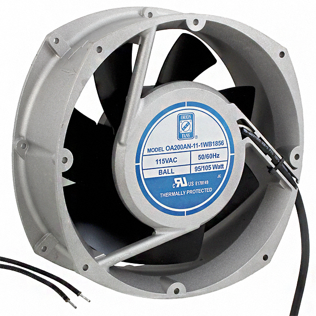 OA200AN-11-1WB1856 Orion Fans FAN AXIAL 200X70MM 115VAC WIRE