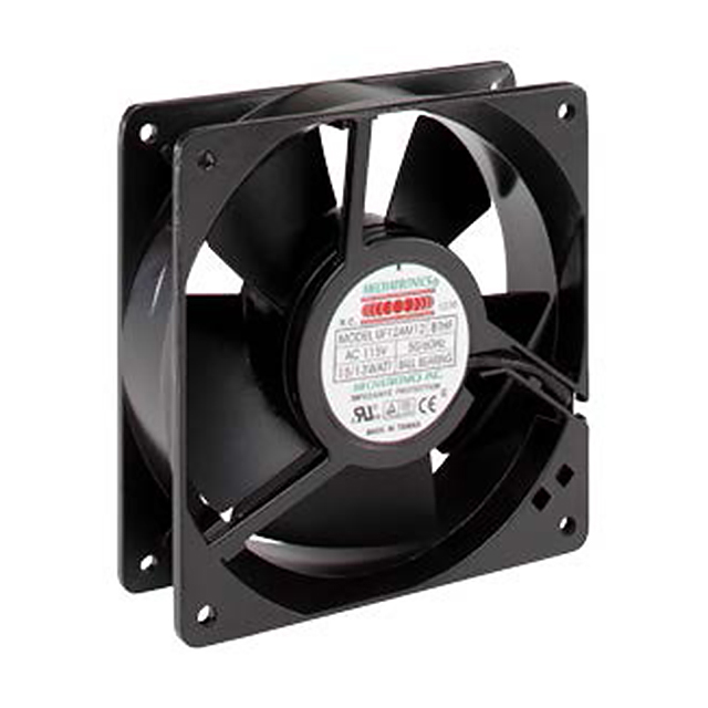 UF12AM12-BWHR-H-L24 Mechatronics Fan Group FAN AXIAL 120X38MM 115VAC WIRE