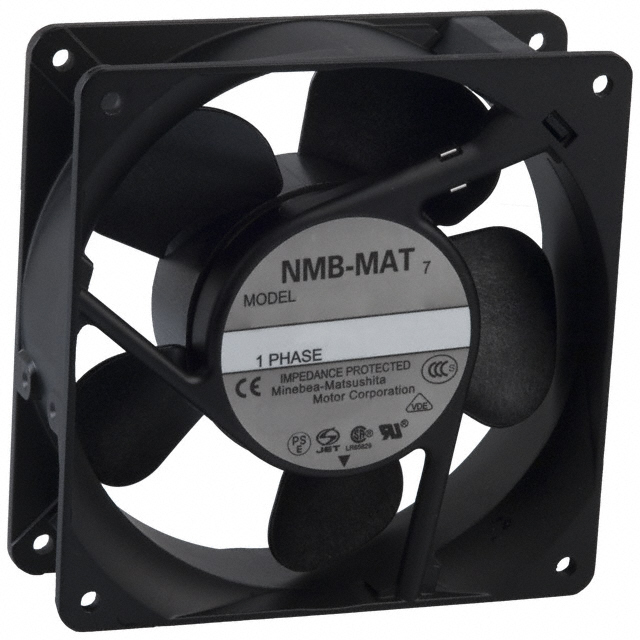 4715MS-12T-B10-A00 NMB Technologies Corporation FAN AXIAL 119X38MM 115VAC TERM