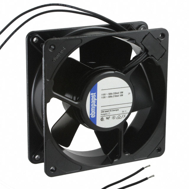 4606ZW ebm-papst Inc. FAN AXIAL 119X38MM 115VAC WIRE