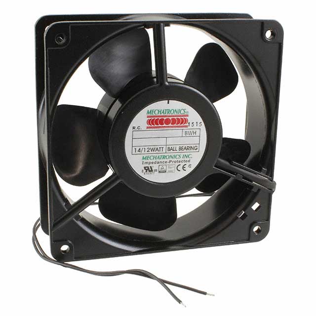 UF12A12-BWSR Mechatronics Fan Group FAN AXIAL 120X38MM 115VAC WIRE