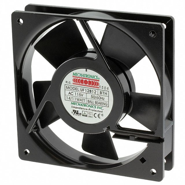 UF12B23-BTLR Mechatronics Fan Group FAN AXIAL 120X38MM 230VAC TERM
