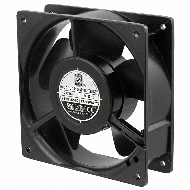 OA109AP-22-1TB(SF) Orion Fans FAN AXIAL 120X38MM 230VAC TERM