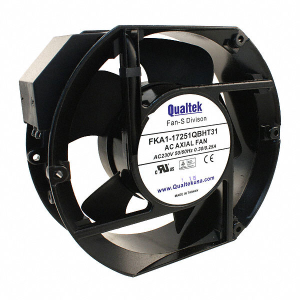 FKA1-17251QBHT31 Qualtek FAN AXIAL 172X50.8MM 230VAC TERM