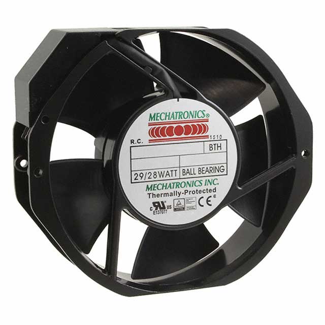 UF15AC12-BWHR Mechatronics Fan Group FAN AXIAL 172X150X38MM 115VAC