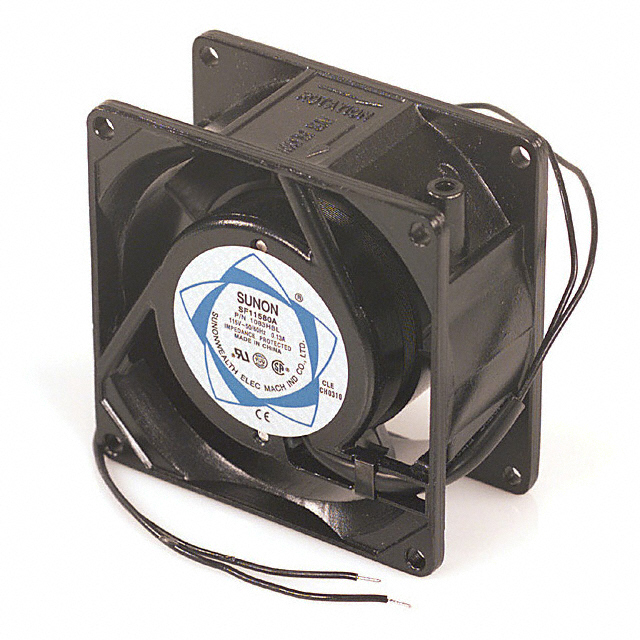 SF11580A-1083HBL Sunon Fans FAN AXIAL 80X38MM 115VAC WIRE