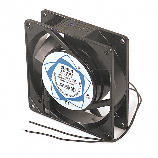 SF11592A-1092HSL Sunon Fans FAN AXIAL 92X25MM 115VAC WIRE