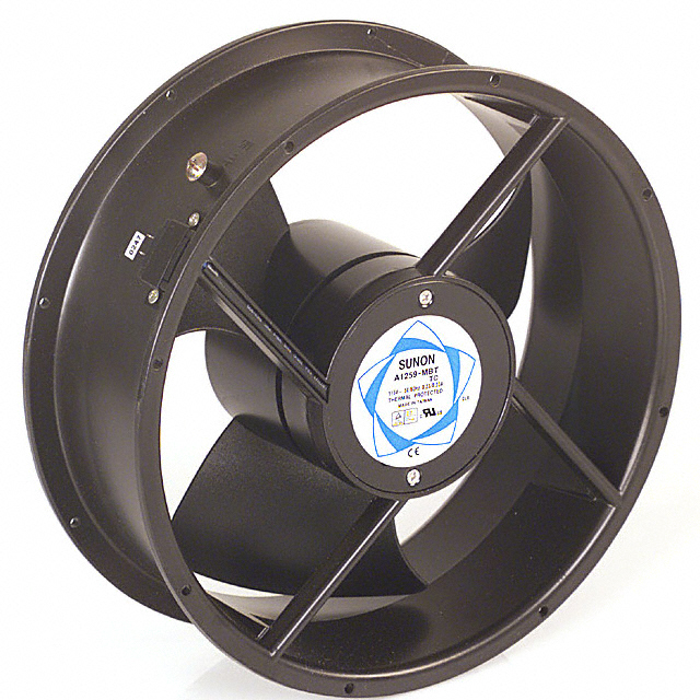 A1259MBT-TC Sunon Fans FAN AXIAL 254X89MM 115VAC TERM