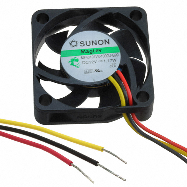 MF40101VX-1000U-G99 Sunon Fans FAN 12VDC 40X10MM VAPO 9.9CFM