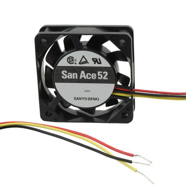 109P0524A701 Sanyo Denki America Inc. FAN 52X15MM 24VDC TACH