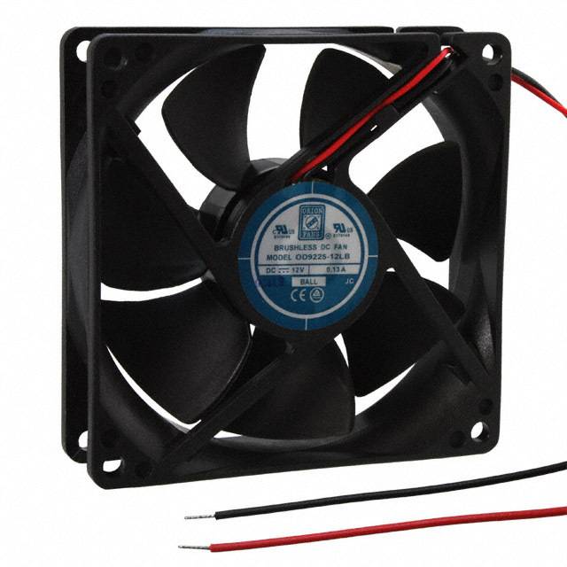 OD9225-12LB Orion Fans FAN AXIAL 92.5X25MM 12VDC WIRE