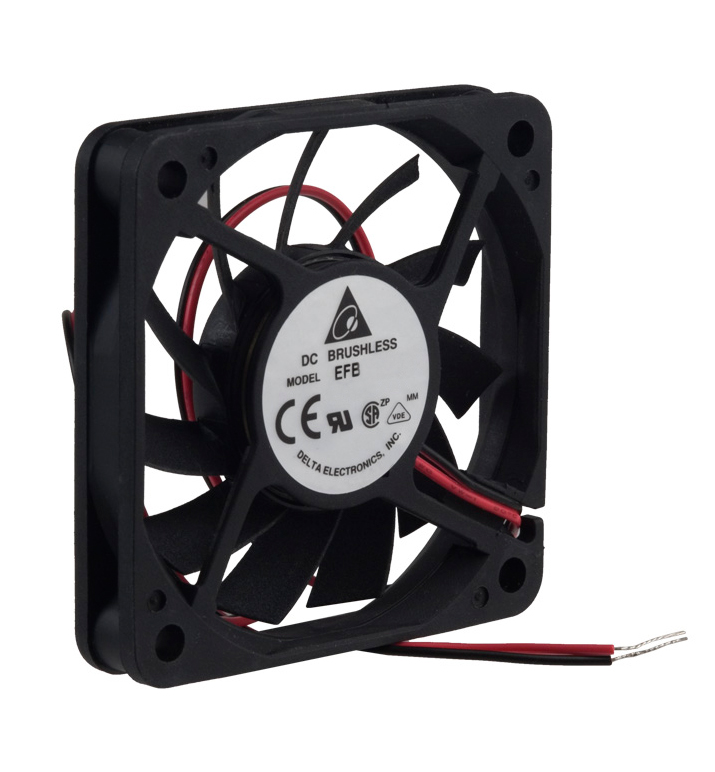 EFB0612MA Delta Electronics FAN AXIAL 60X10MM 12VDC WIRE
