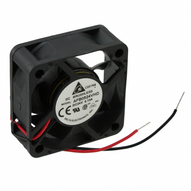 AFB0524VHD Delta Electronics FAN AXIAL 50X20MM 24VDC WIRE