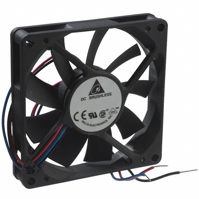 AFB0812VHB-F00 Delta Electronics FAN AXIAL 80X15MM 12VDC WIRE