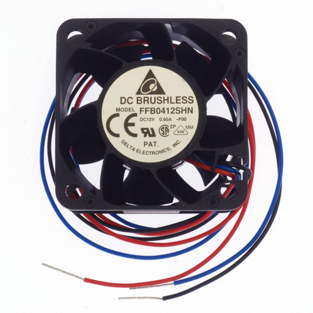 FFB0412SHN-F00 Delta Electronics FAN AXIAL 40X28MM 12VDC WIRE