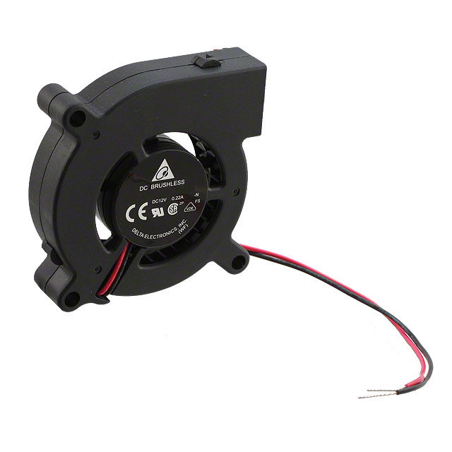 BFB0612HB-N Delta Electronics FAN BLOWER 60X15.4MM 12VDC WIRE