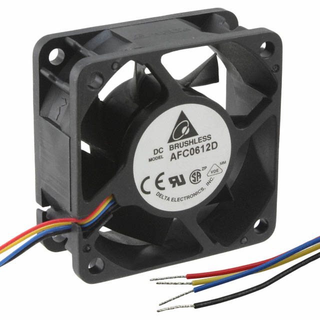 AFC0612D-SP07 Delta Electronics FAN AXIAL 60X25.4MM 12VDC WIRE