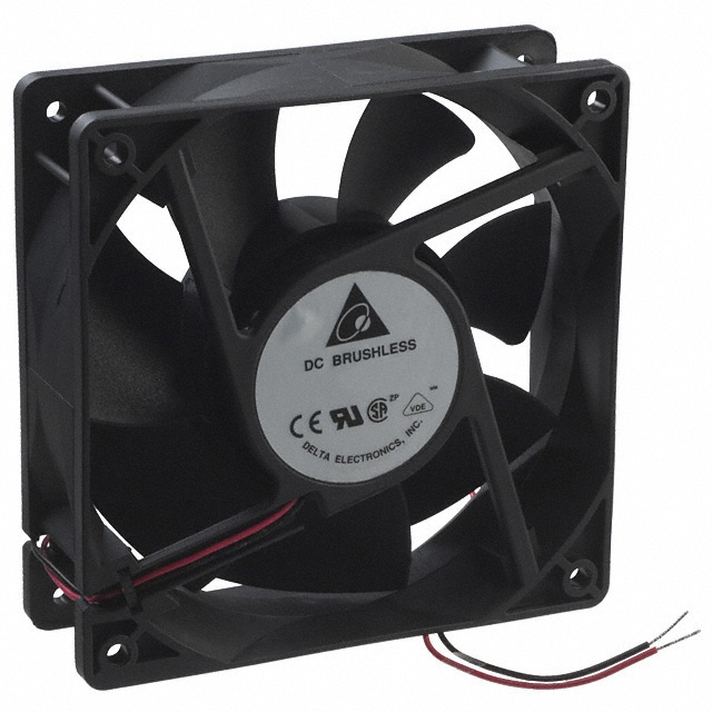 AFB1224VHE Delta Electronics FAN AXIAL 120X38MM 24VDC WIRE