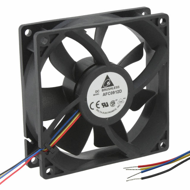AFC0912D-AF00 Delta Electronics FAN AXIAL 92X25.4MM 12VDC WIRE