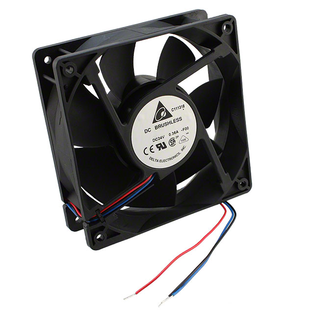 AFB1224HE-F00 Delta Electronics FAN AXIAL 120X38MM 24VDC WIRE