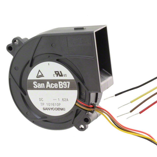 9BMB12P2F01 Sanyo Denki America Inc. BLOWER 97X33MM 12VDCTACH,PWM