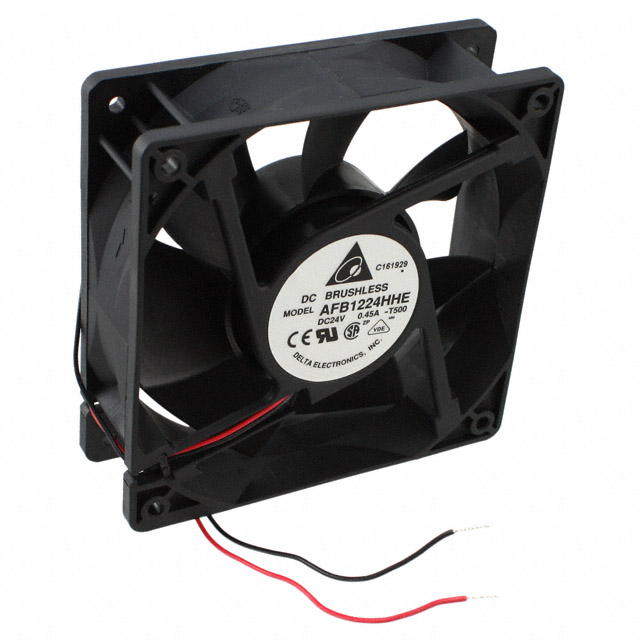 AFB1224HHE-T500 Delta Electronics FAN AXIAL 120X38MM 24VDC WIRE