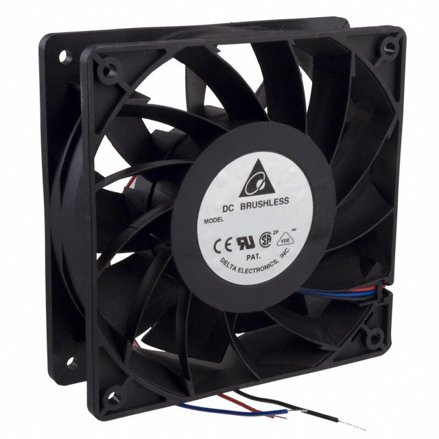 FFB1248EHE-F00 Delta Electronics FAN AXIAL 120X38MM 48VDC WIRE