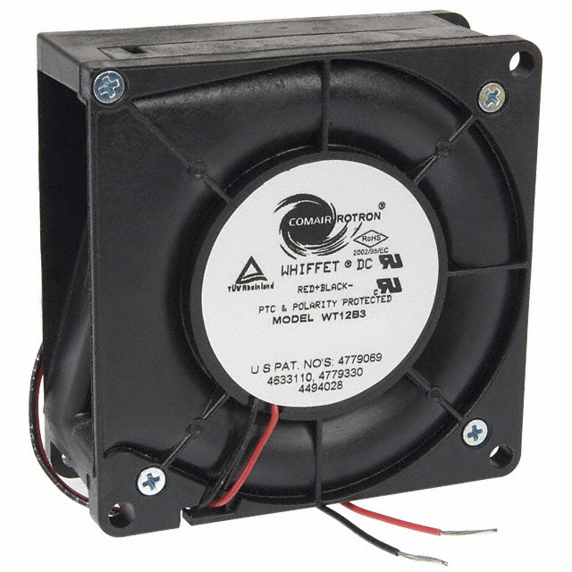 19031101A Comair Rotron FAN BLOWER 80X32.4MM 12V WT12B3