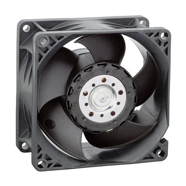 8212JN ebm-papst Inc. FAN AXIAL 80X38MM 12VDC WIRE