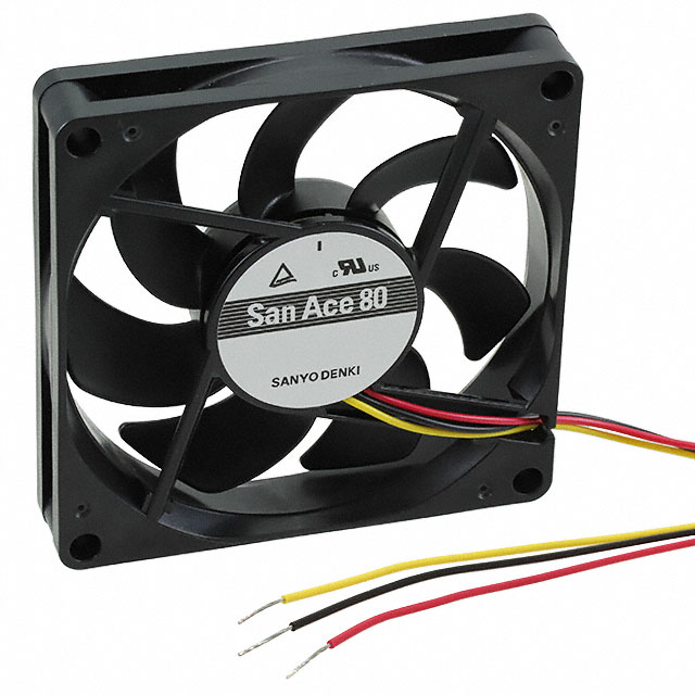 9GA0812H7001 Sanyo Denki America Inc. FAN 80X15MM 12VDC TACH,PWM