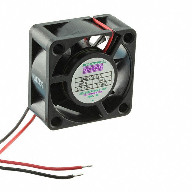 G4020E12B-RSR Mechatronics Fan Group FAN AXIAL 40X20MM 12VDC