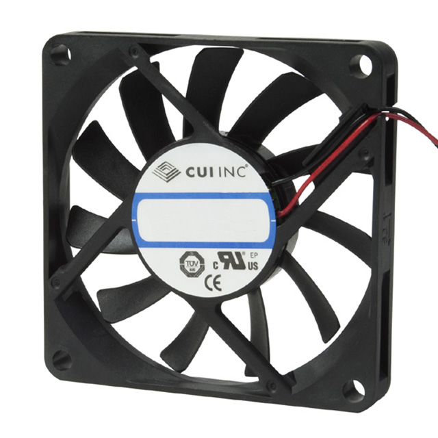 CFM-7010-13-10 CUI Inc. DC AXIAL FAN, 70 MM SQUARE, 10 M