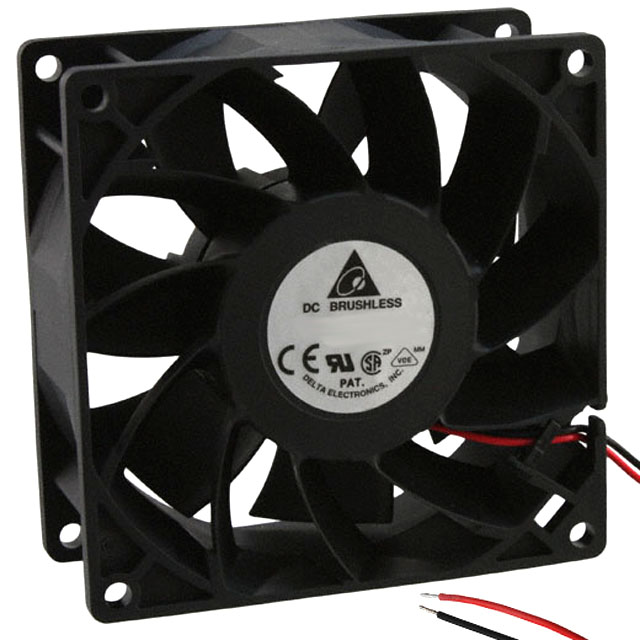 FFB0912HHE Delta Electronics FAN AXIAL 92X92X38MM 12V WIRE