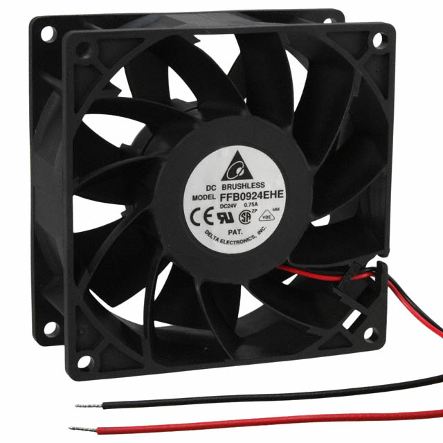 FFB0924EHE Delta Electronics FAN AXIAL 92X38MM 24VDC WIRE