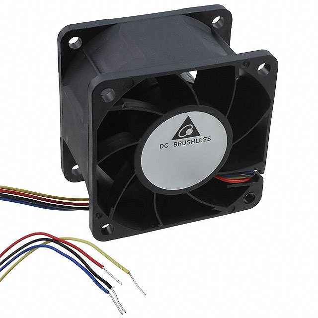 FFC0612DE-PP01 Delta Electronics FAN AXIAL 60X38MM 12VDC WIRE